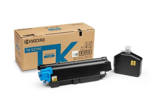 Kyocera 1T02TVCNL0/TK-5270C Toner-kit cyan, 6K pages ISO/IEC 19752 for Kyocera P 6230