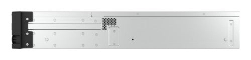 QNAP 2U 12-bay 3.5 SATA HDD NAS AMD Ryzen 7000 series 8C16T (boost up to 5.3 GHz) 32GB DDR5 non-ECC RAM (max. 128GB total) 2x M.2 2280 PCIe Gen5 x2 slots for SSD cache 2x 10GBASE-T + 2x 2.5 GbE RJ45 3 x PCIe Gen 4 expansion slots 2 x 550W redundant power