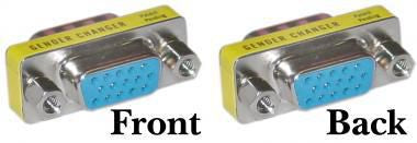 Microconnect MODH15FH15F cable gender changer VGA (D-Sub)