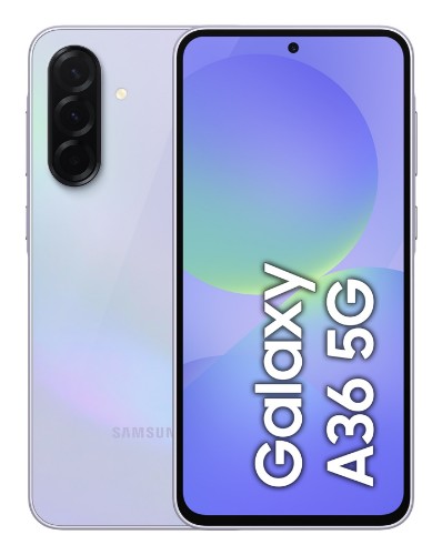 Samsung Galaxy A36 5G 17 cm (6.7") Dual SIM Android 15 USB Type-C 6 GB 128 GB 5000 mAh Lavender