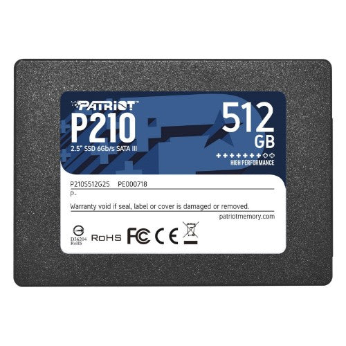 Patriot Memory P210 512 GB 2.5" Serial ATA III