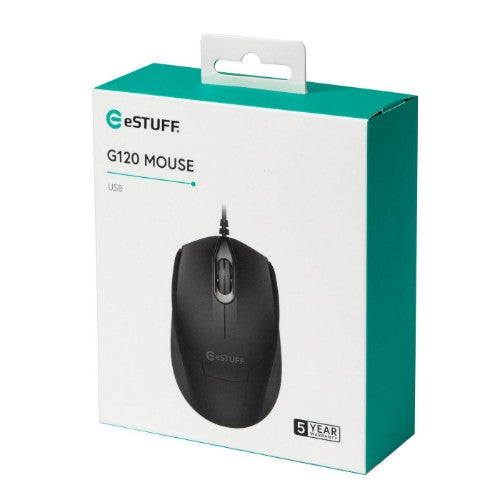 eSTUFF GLB213002 mouse Office Ambidextrous USB Type-A Optical 1200 DPI