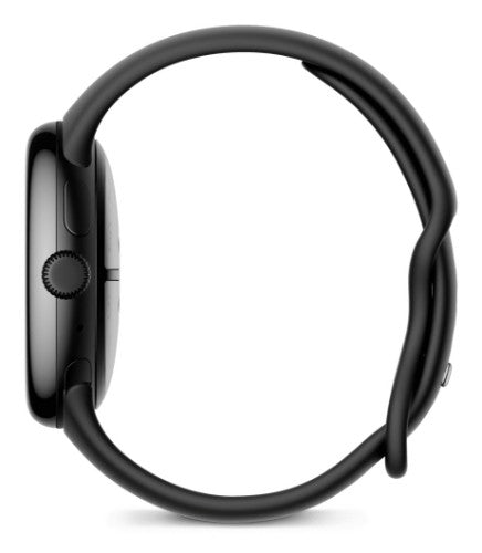 Google Pixel Watch 3 AMOLED 45 mm Digital Touchscreen Black Wi-Fi GPS (satellite)