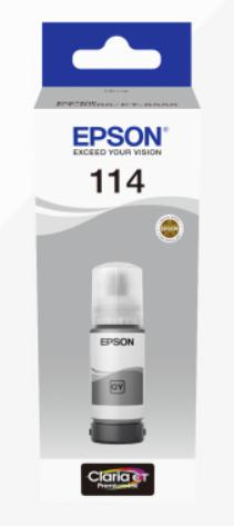 Epson C13T07B540/114 Ink bottle gray, 6.7K pages 2300 Photos 70ml for Epson ET-8500