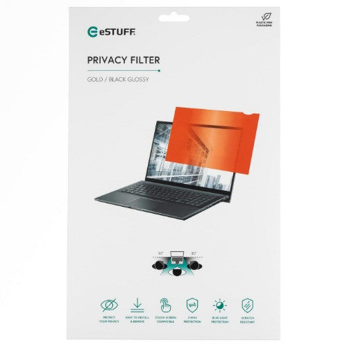 eSTUFF GLBG14310175 display privacy filter 35.6 cm (14") Laptop Frameless display privacy filter