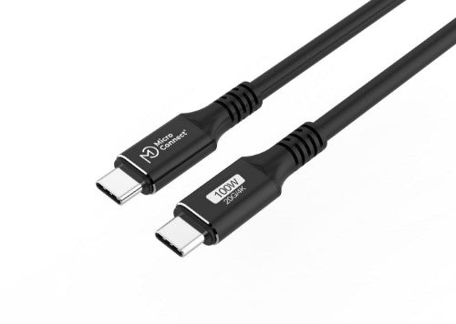 Microconnect USB3.2CC2 USB cable USB 3.2 Gen 2 (3.1 Gen 2) 2 m USB C Black
