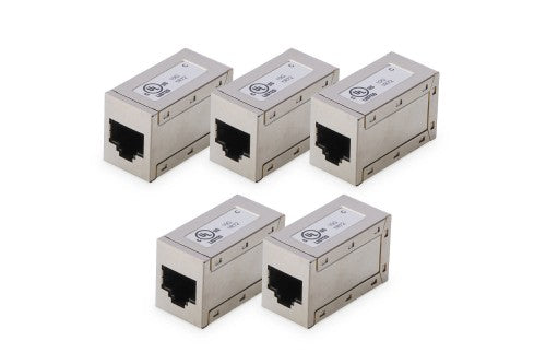 Digitus CAT 6, modular couplers, shielded - 5 pieces