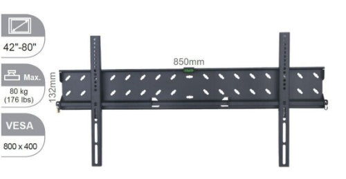 Vivolink VLMW4280 TV mount/stand 2.03 m (80") Black