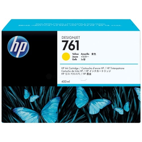 HP CM992A/761 Ink cartridge yellow 400ml for HP DesignJet T 7100/7200