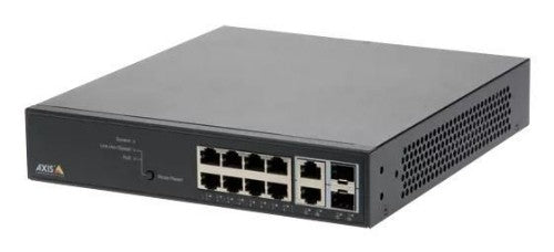 Axis 01191-002 network switch Managed Gigabit Ethernet (10/100/1000) Power over Ethernet (PoE) Black
