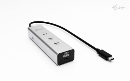 i-tec Metal USB-C Charging HUB 5port with USB-C video 8K + Power Delivery 85W