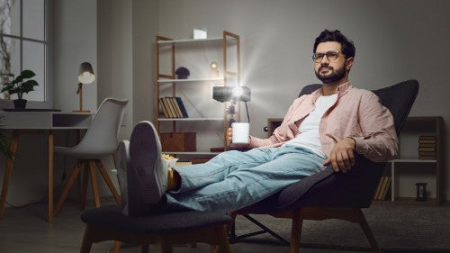 Optoma ML750i Standard throw projector 450 ANSI lumens DLP WXGA (1200x800) 3D Black