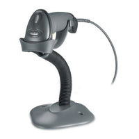 Motorola LS2208 Bar Code Scanner, 7 ft Black 1D Laser