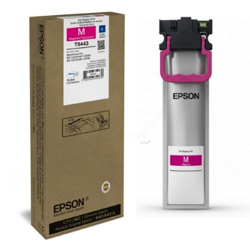 Epson C13T944340/T9443 Ink cartridge magenta, 3K pages 19,9ml for Epson WF-C 5210/5290