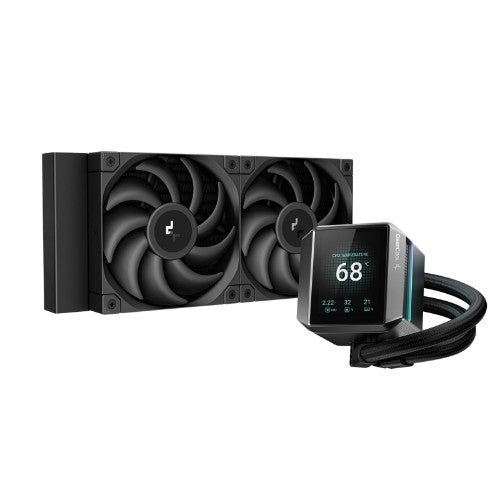 DeepCool MYSTIQUE 240 Processor All-in-one liquid cooler 12 cm Black 1 pc(s)