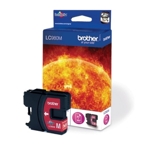Brother LC-980M Ink cartridge magenta, 260 pages ISO/IEC 24711 5.5ml for Brother DCP 145 C