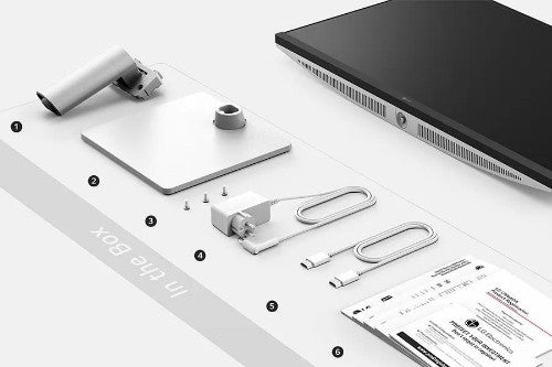 LG 27US500-W computer monitor 68.6 cm (27") 3840 x 2160 pixels 4K Ultra HD LCD White