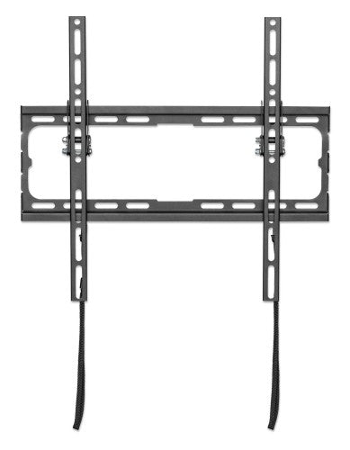 Manhattan Wall Mount for TV & Monitors (Tiltable), For screens 32" to 55", VESA compatability: all between 200x200mm and 400x400mm - check the dimensions of the four mounting holes on back of screen to ensure it fits, Max 35kg, Black, Bracket