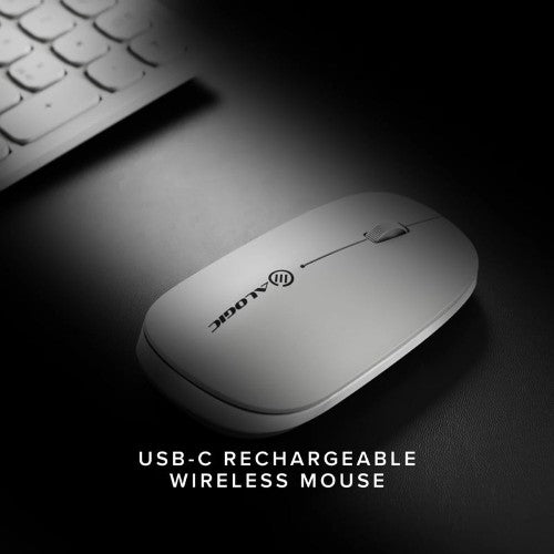 ALOGIC AMBT4KWH mouse Travel Ambidextrous RF Wireless + Bluetooth