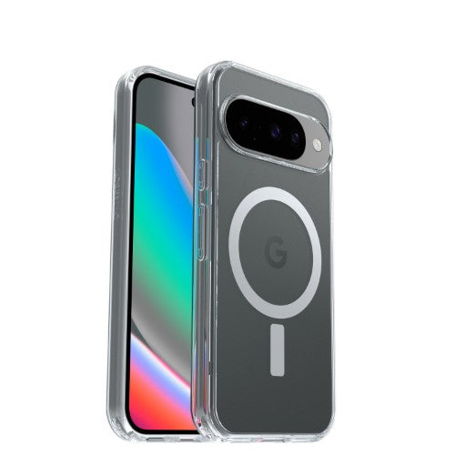 OtterBox Symmetry Clear with Magnets Series for Google Pixel 10/Pixel 10 Pro, transparent