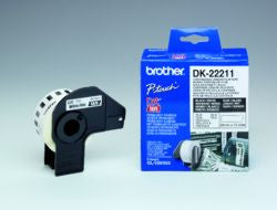 Brother DK-22211 DirectLabel Etikettes white Film 29mm x 15,24m for Brother P-Touch QL/700/800/QL 12-102mm/QL 12-103.6mm