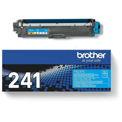 Brother TN-241C Toner-kit cyan, 1.4K pages ISO/IEC 19798 for Brother HL-3140