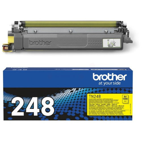 Brother TN-248Y Toner-kit yellow, 1K pages ISO/IEC 19752 for Brother DCP-L 3500/HL-L 8200/MFC-L 8300