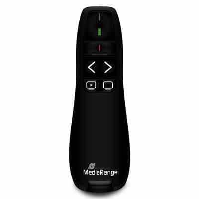 MediaRange MROS220 wireless presenter RF Black