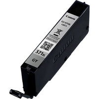 Canon 0335C001/CLI-571GYXL Ink cartridge gray high-capacity, 3.35K pages ISO/IEC 24711 289 Photos 11ml for Canon Pixma MG 7750