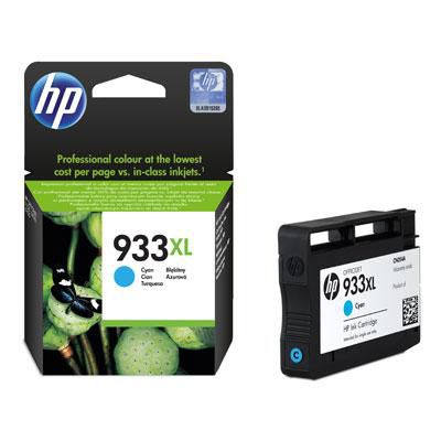 HP CN054AE/933XL Ink cartridge cyan high-capacity, 825 pages ISO/IEC 24711 8,5ml for HP OfficeJet 6100/7510/7610
