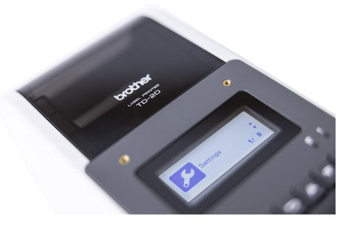 Brother TD-2350D300 label printer Direct thermal 300 x 300 DPI 152.4 mm/sec Wired & Wireless Ethernet LAN Wi-Fi Bluetooth