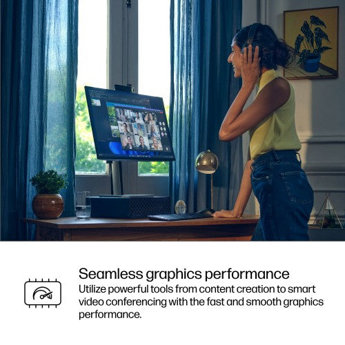 HP ProDesk 4 SFF G1i AI PC Intel Core Ultra 7 265 16 GB DDR5-SDRAM 1 TB SSD Windows 11 Pro Black