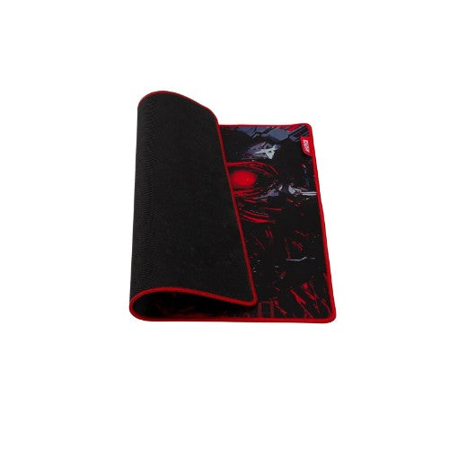 Marvo Scorpion G52 Noob L Large Size Non-Slip Microfibre Gaming Surface Mat (Black) Black, Red