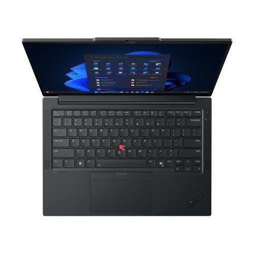 Lenovo ThinkPad E14 Gen 7 (Intel) Copilot+ PC Intel Core Ultra 5 228V Laptop 35.6 cm (14") WUXGA 32 GB LPDDR5x-SDRAM 512 GB SSD Wi-Fi 6E (802.11ax) Windows 11 Pro UK English Black