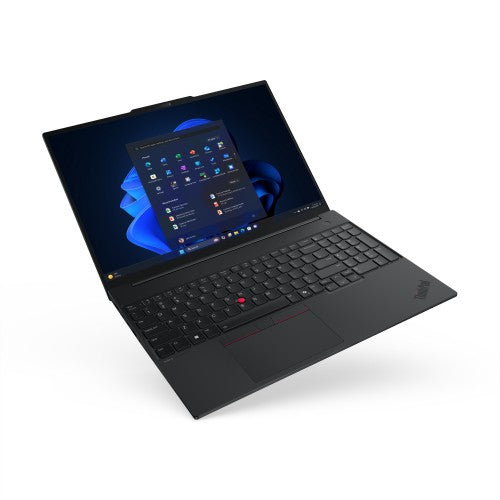 Lenovo ThinkPad E16 Gen 3 (AMD) Copilot+ PC AMD Ryzen™ 5 220 Laptop 40.6 cm (16") WUXGA 16 GB DDR5-SDRAM 256 GB SSD Wi-Fi 6 (802.11ax) Windows 11 Pro English Black