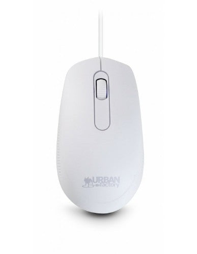 Urban Factory FREE COLOR: WIRED USB-A MOUSE - 1200DPI - WHITE