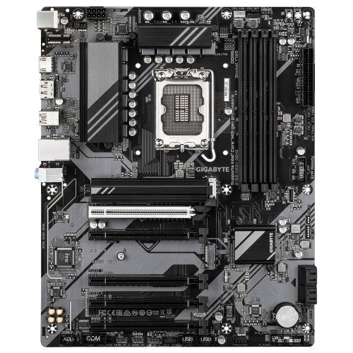 GIGABYTE B760 DS3H GEN5 Motherboard - Supports Intel Core 14th Gen CPUs, 8+2+1 Phases Digital VRM, up to 5600MHz DDR5, 2xPCIe 4.0 M.2, 1GbE LAN, USB 3.2 Gen 2x2