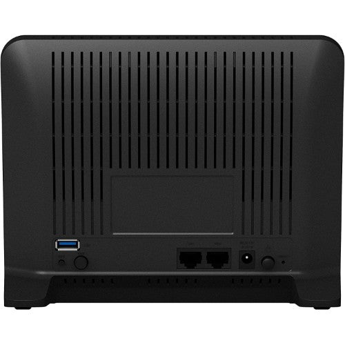 Synology MR2200AC wireless router Gigabit Ethernet Dual-band (2.4 GHz / 5 GHz) Black