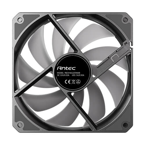 Antec P12R PWM ARGB Computer case Fan 12 cm Black 1 pc(s)