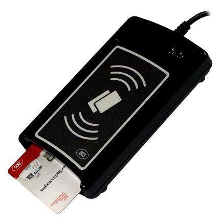 ACS ACR1281U-C1 DualBoost II smart card reader USB USB 1.1 Black