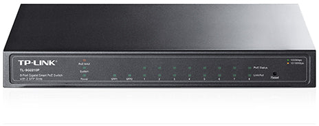 TP-Link JetStream 10-Port Gigabit Smart Switch with 8-Port PoE+