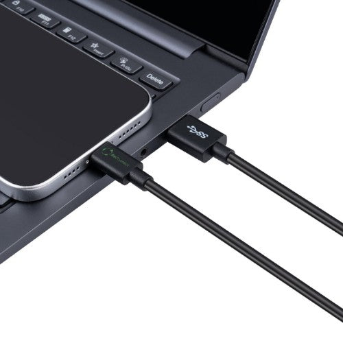 Microconnect ECO-USB3.2CA1 USB cable USB 3.2 Gen 2 (3.1 Gen 2) 1 m USB A USB C Black