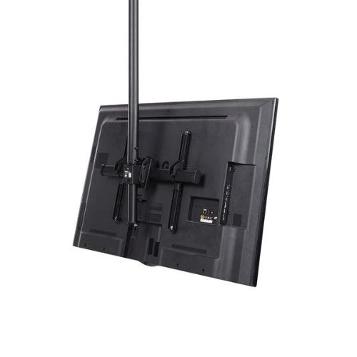 StarTech.com TV Ceiling Mount - Full-Motion Universal Hanging Single Screen Mount with Adjustable Telescopic Long Pole - Tilt / Swivel - VESA Bracket for 32”-75" Displays