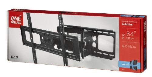 One For All WM 4661 TV mount 2.13 m (84") Black