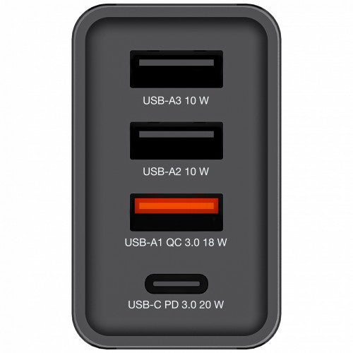 Verbatim 49700 mobile device charger Universal Black AC Fast charging Indoor