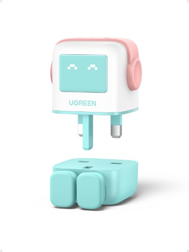 Ugreen USB-A+2C 65W UNO GAN CHARGER Mobile computer, Mobile phone, Laptop, Power bank, Tablet, Watch, Wearables AC, Lightning, USB Indoor