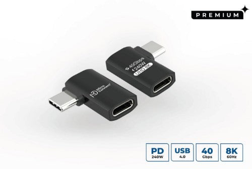 Microconnect USB4-CCFA-240W USB cable USB4 Gen 3x2 0 m USB C Black