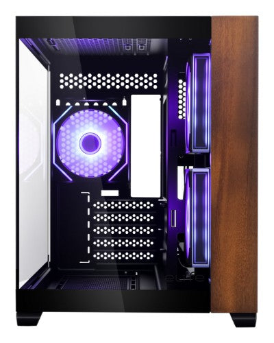Cooler Master Elite 481 Wood Mini Tower Black