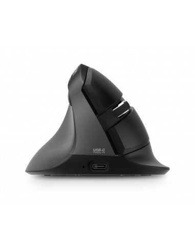 Urban Factory ERGO PRO VERTICAL ERGONOMIC MOUSE WIRELESS 2.4GHz. BLEUTOOTH & WIRED MOUSE - for LEFT Handed
