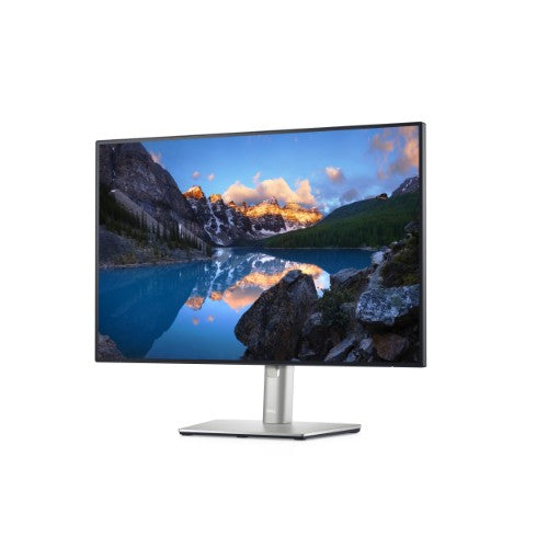 DELL UltraSharp U2421E LED display 61.2 cm (24.1") 1920 x 1200 pixels WUXGA LCD Black, Silver